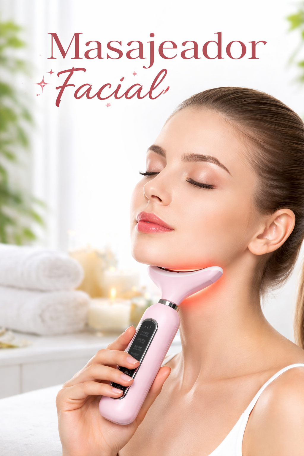 Masajeador Lifting De Papada Tecnología