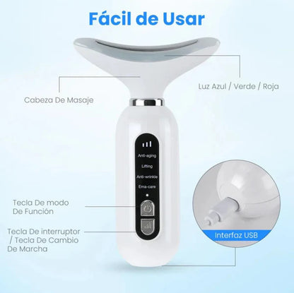 Masajeador Lifting De Papada Tecnología